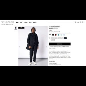 NEW not worn tags on WILDFANG essential work pant size XL